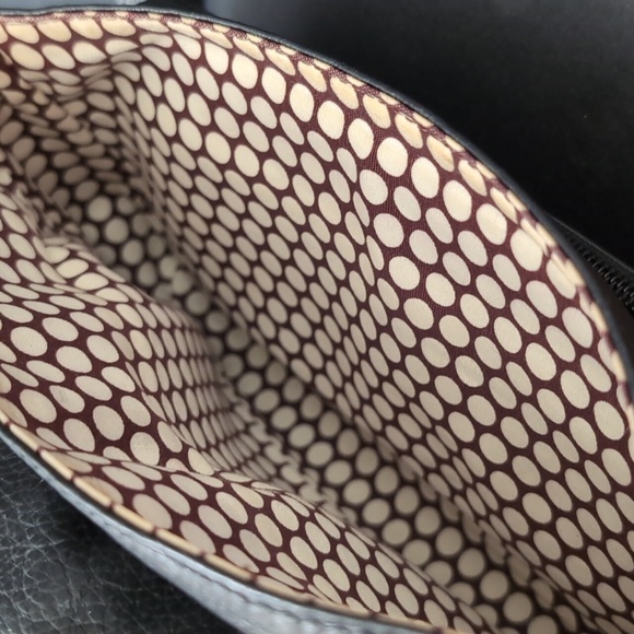 Brighton Eve Delight Women's Black/Brown Leather Small Crossbody Bag. - Picture 10 of 16